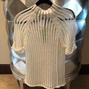 SAM EDELMAN - White striped sweater